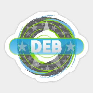 Deb Mug Sticker